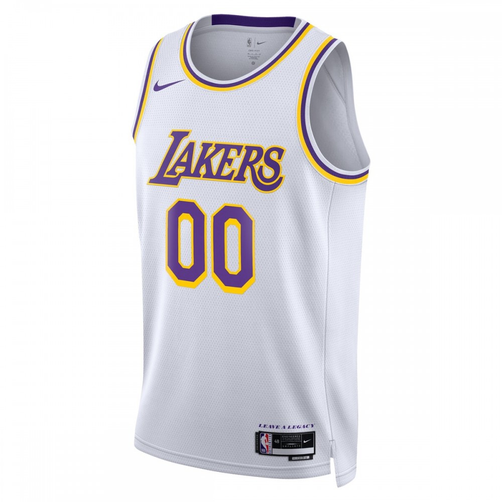 Los Angeles Lakers Unisex 2022/23 Swingman Custom Jersey White - Association Edition-Pro Kit Vault | Brand New 26/27 Sports Jerseys